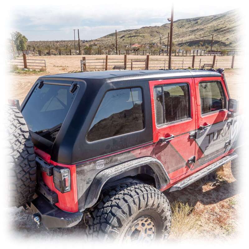 Jeep Wrangler JK Hardtop - TURN Offroad - Fastback 4-Piece - White - `07-`18